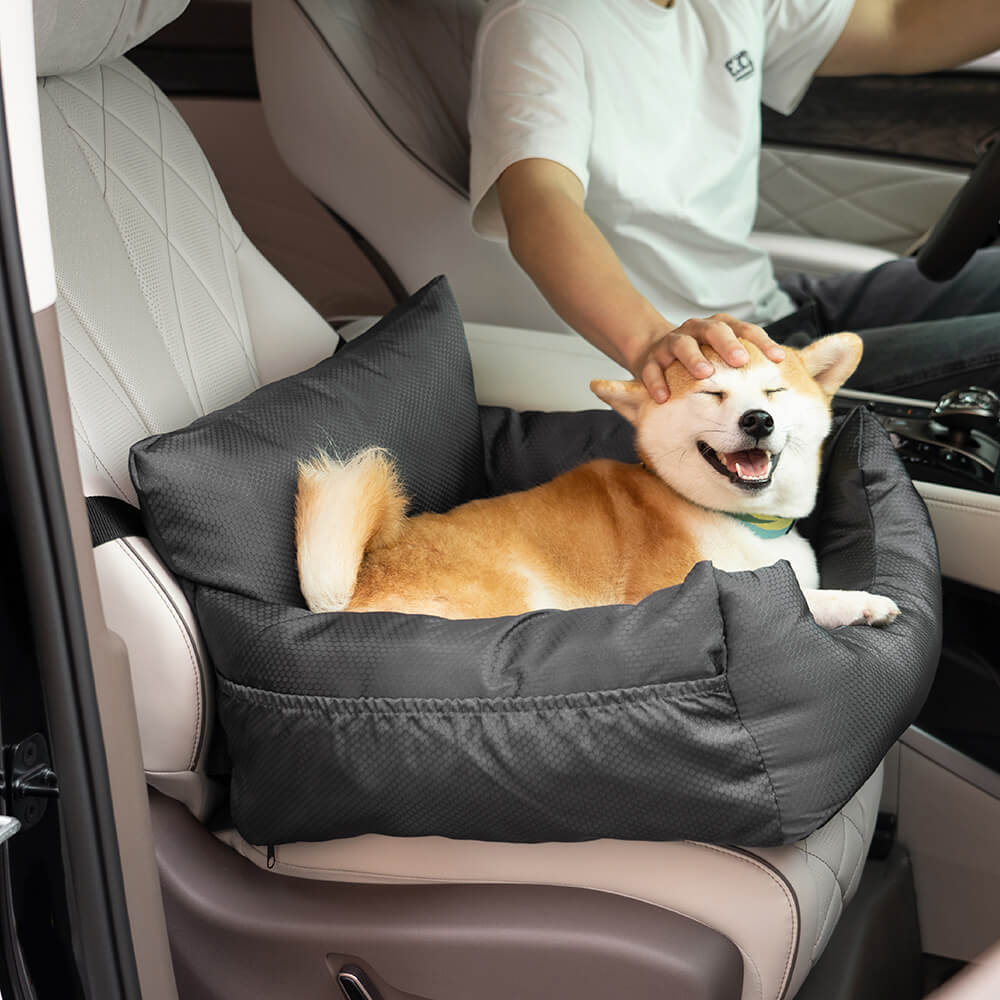 Cama para Assento de Carro Reforçada para Cachorro de Viagem Impermeável