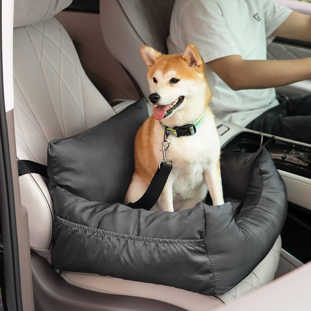 Cama para Assento de Carro Reforçada para Cachorro de Viagem Impermeável