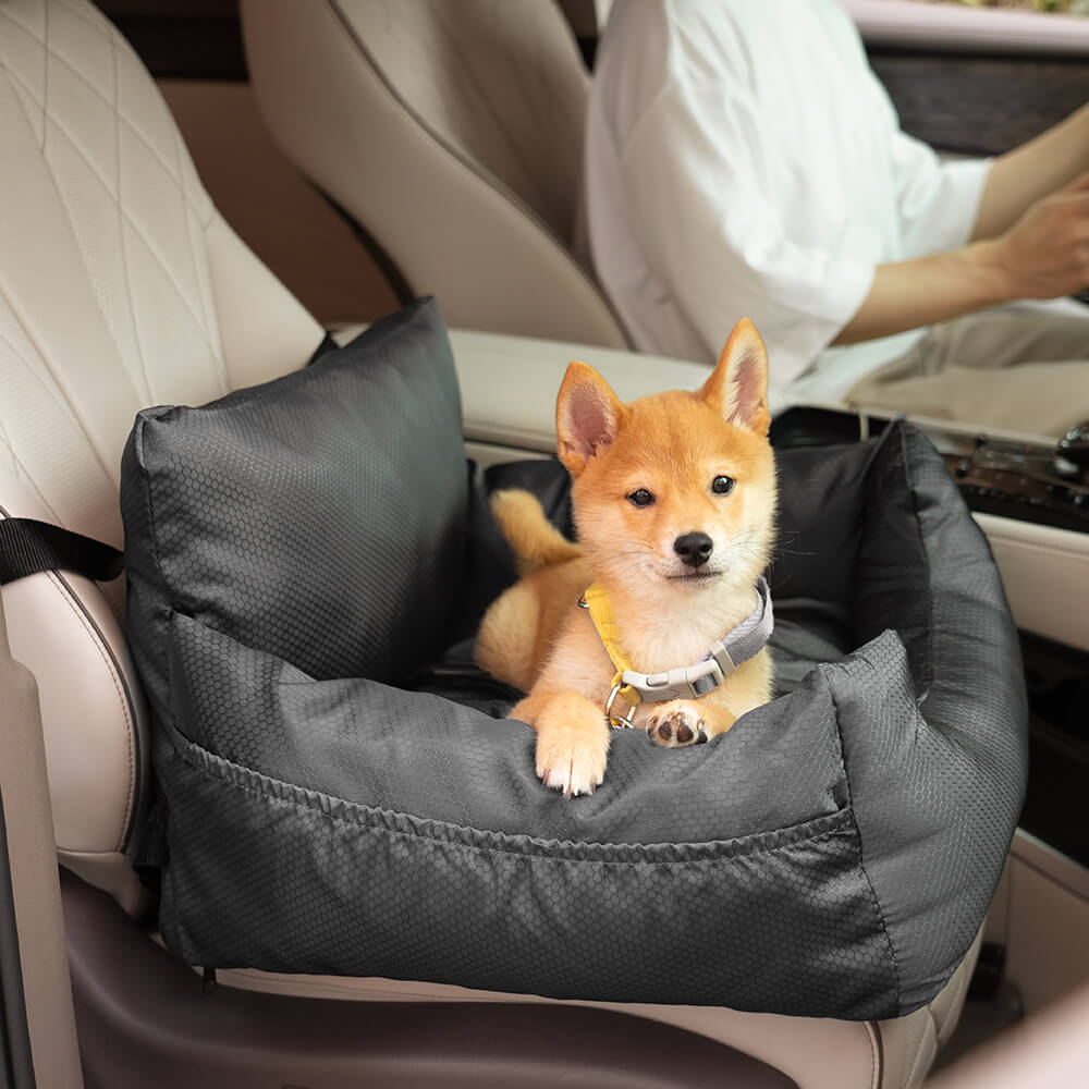 Cama para Assento de Carro Reforçada para Cachorro de Viagem Impermeável