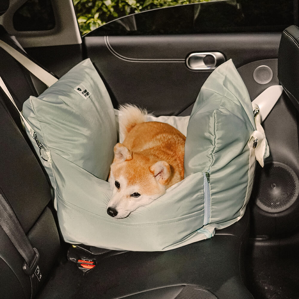 Cama Impermeável para Assento de Carro para Cachorro - Primeira Classe