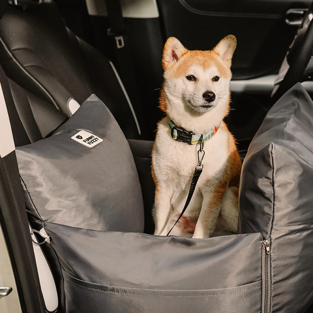 Cama Impermeável para Assento de Carro para Cachorro - Primeira Classe