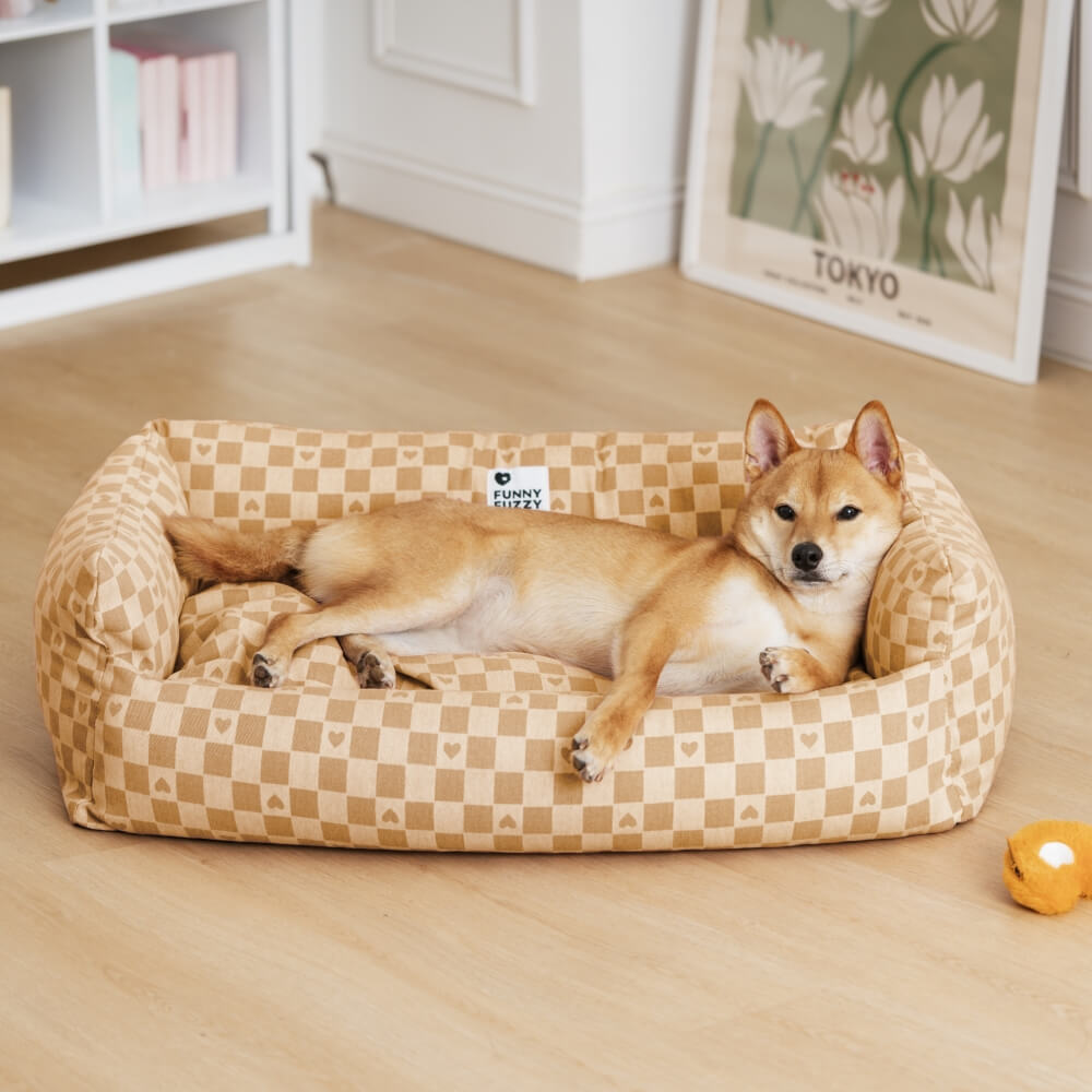 Sofá-cama para Cães Sono Profundo Série Heartbeat