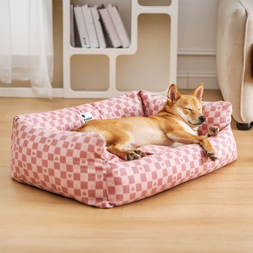 Sofá-cama para Cães Sono Profundo Série Heartbeat