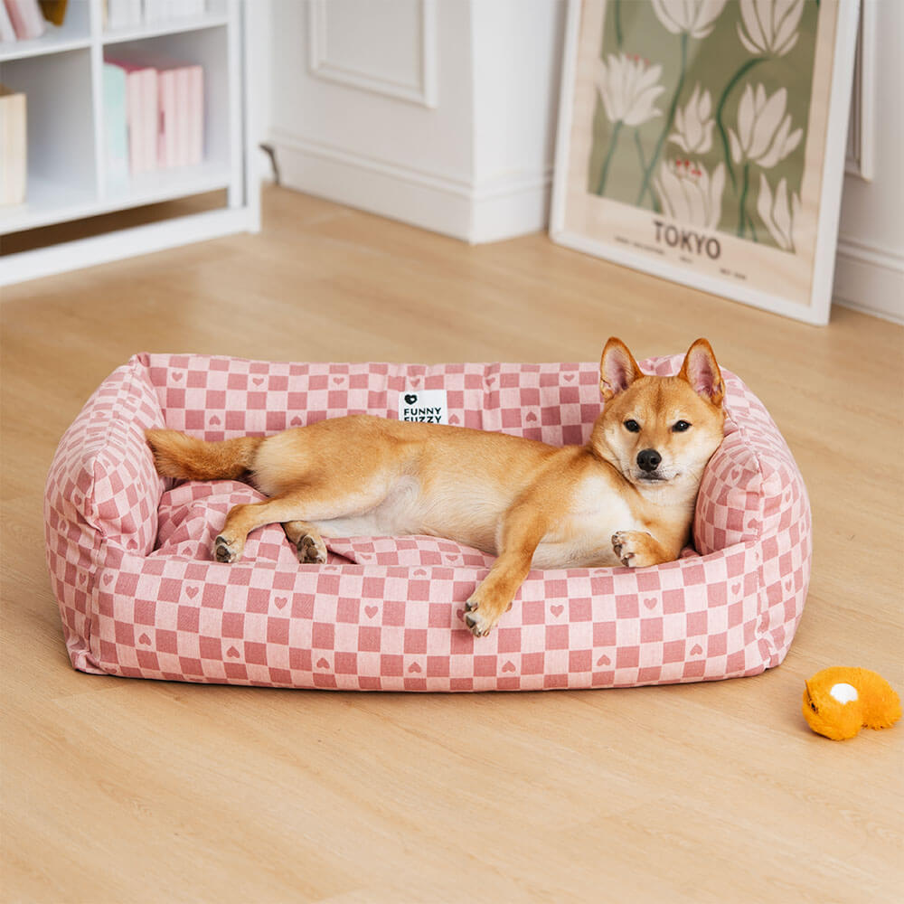 Sofá-cama para Cães Sono Profundo Série Heartbeat