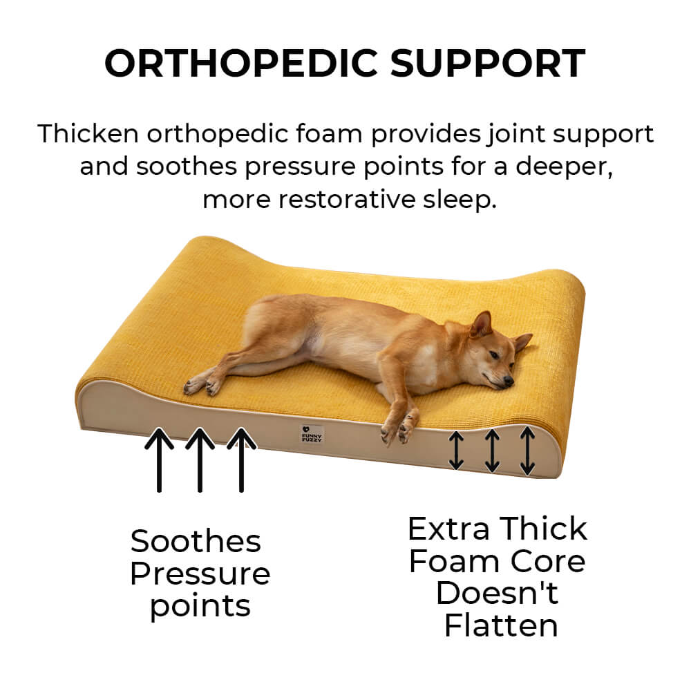 Luxuosa espreguiçadeira para cães nobreza cama ortopédica para cães