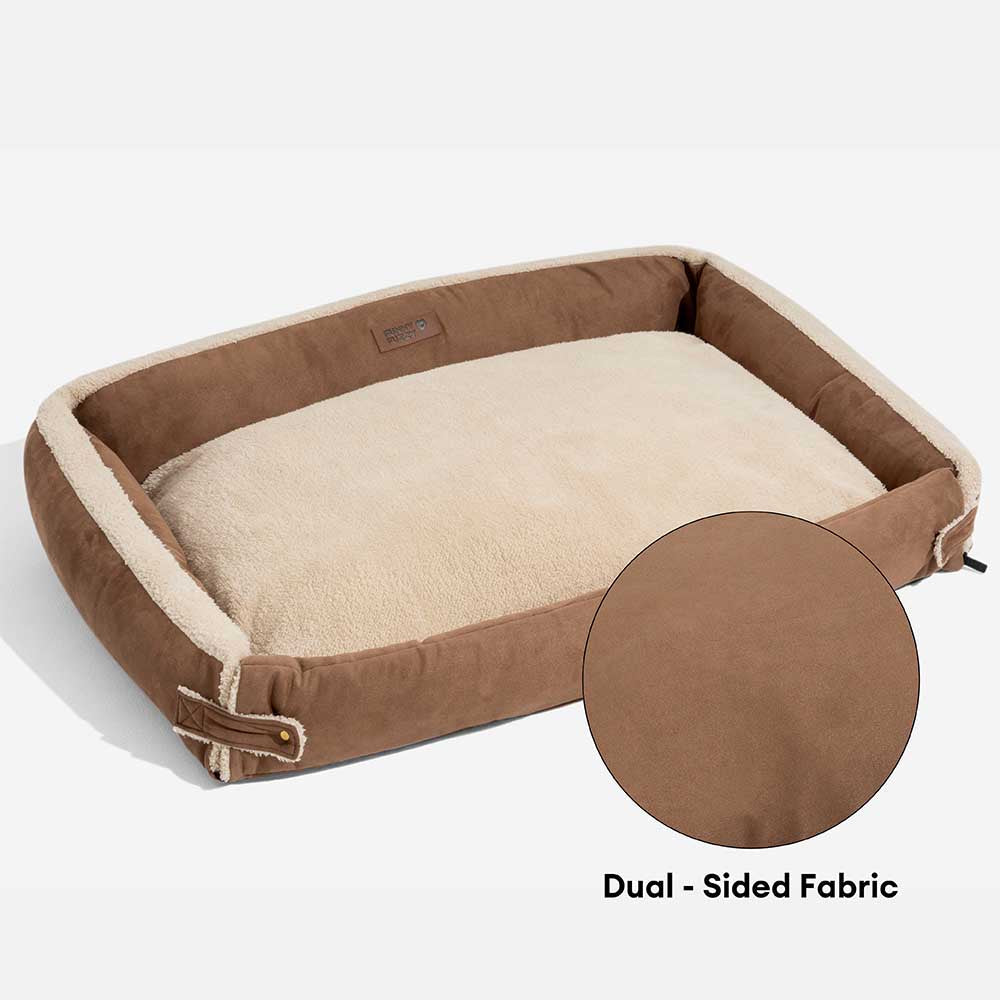 Cama ergonômica expansível e relaxante para cães - Tranquil Paws