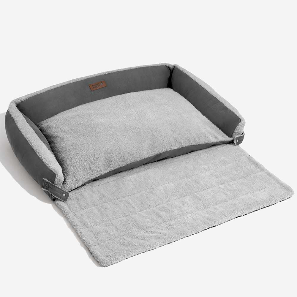 Cama ergonômica expansível e relaxante para cães - Tranquil Paws