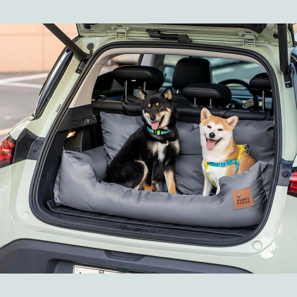 Cama para Assento Traseiro do Carro de Segurança Impermeável e Reforçada para cachorros médios e grandes para viagem