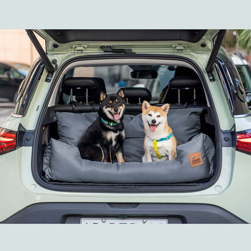 Cama para Assento Traseiro do Carro de Segurança Impermeável e Reforçada para cachorros médios e grandes para viagem