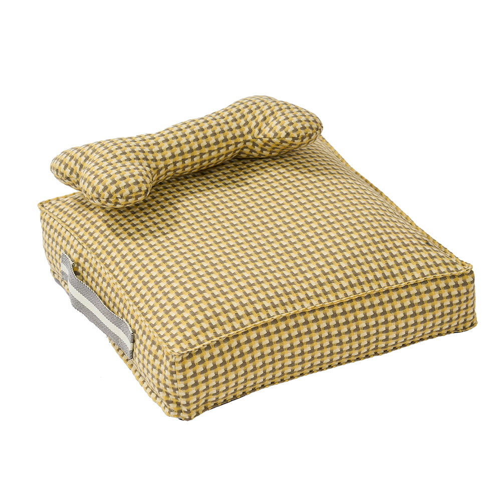 Cama para cachorro calmante em formato de waffle Sweet Dreams