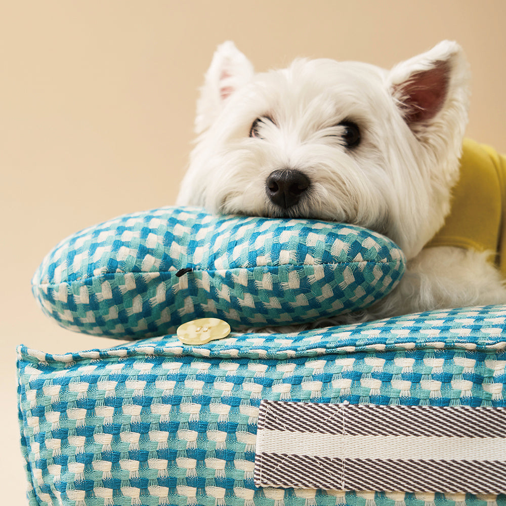 Cama para cachorro calmante em formato de waffle Sweet Dreams