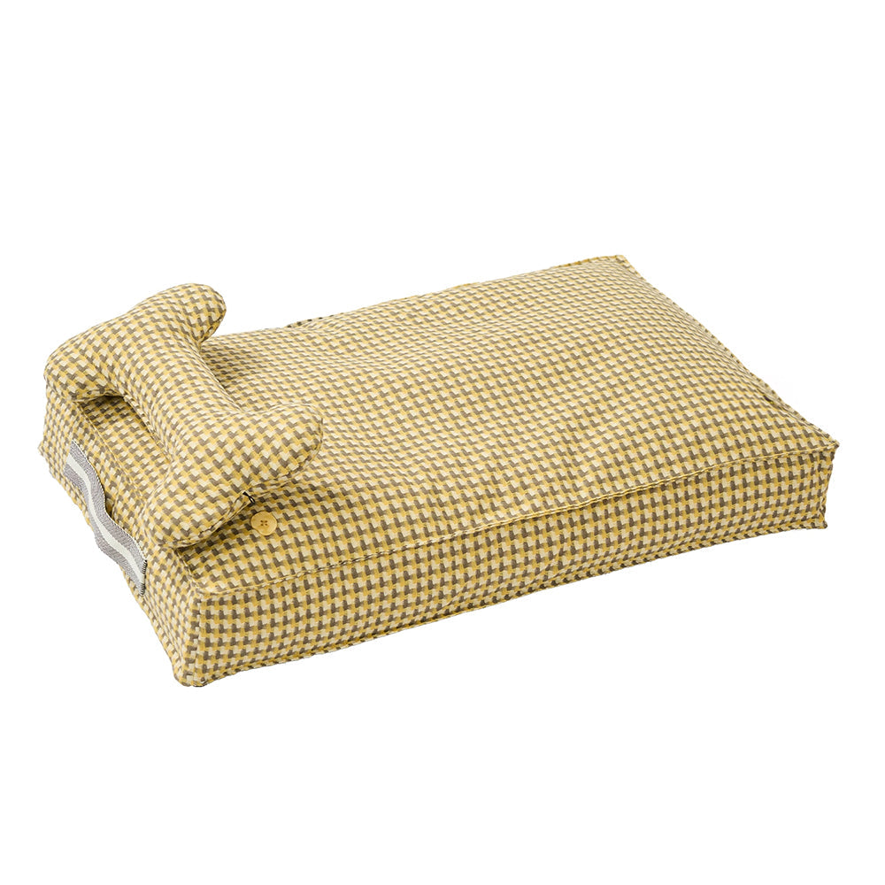 Cama para cachorro calmante em formato de waffle Sweet Dreams