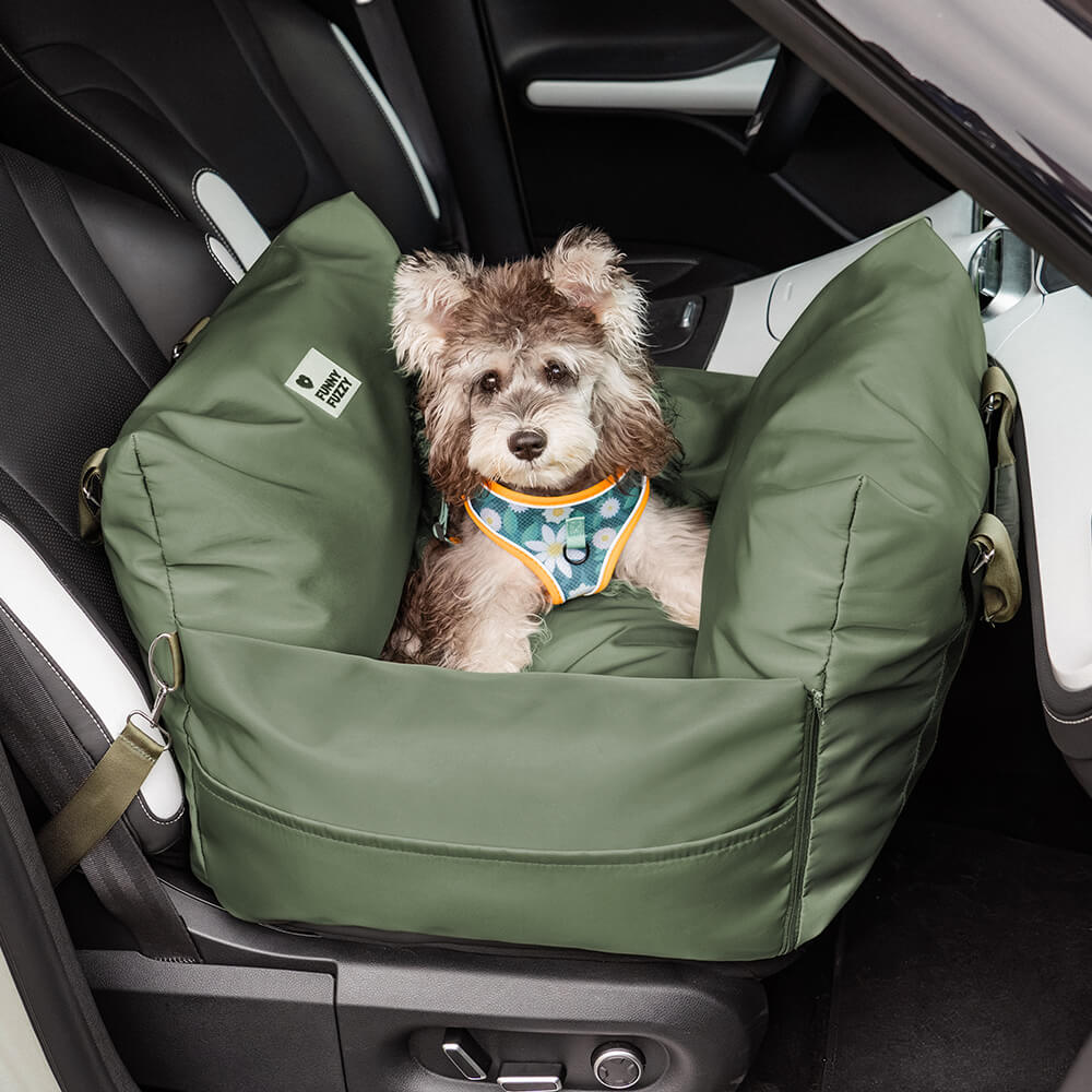 Cama Impermeável para Assento de Carro para Cachorro - Primeira Classe