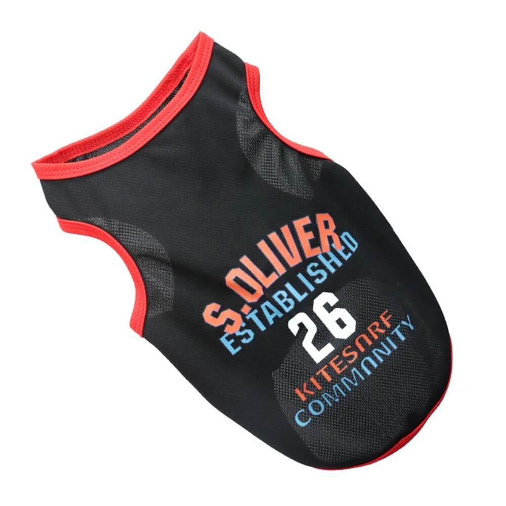 Camisa de basquete esportiva para cães - Athletic Pet Apparel