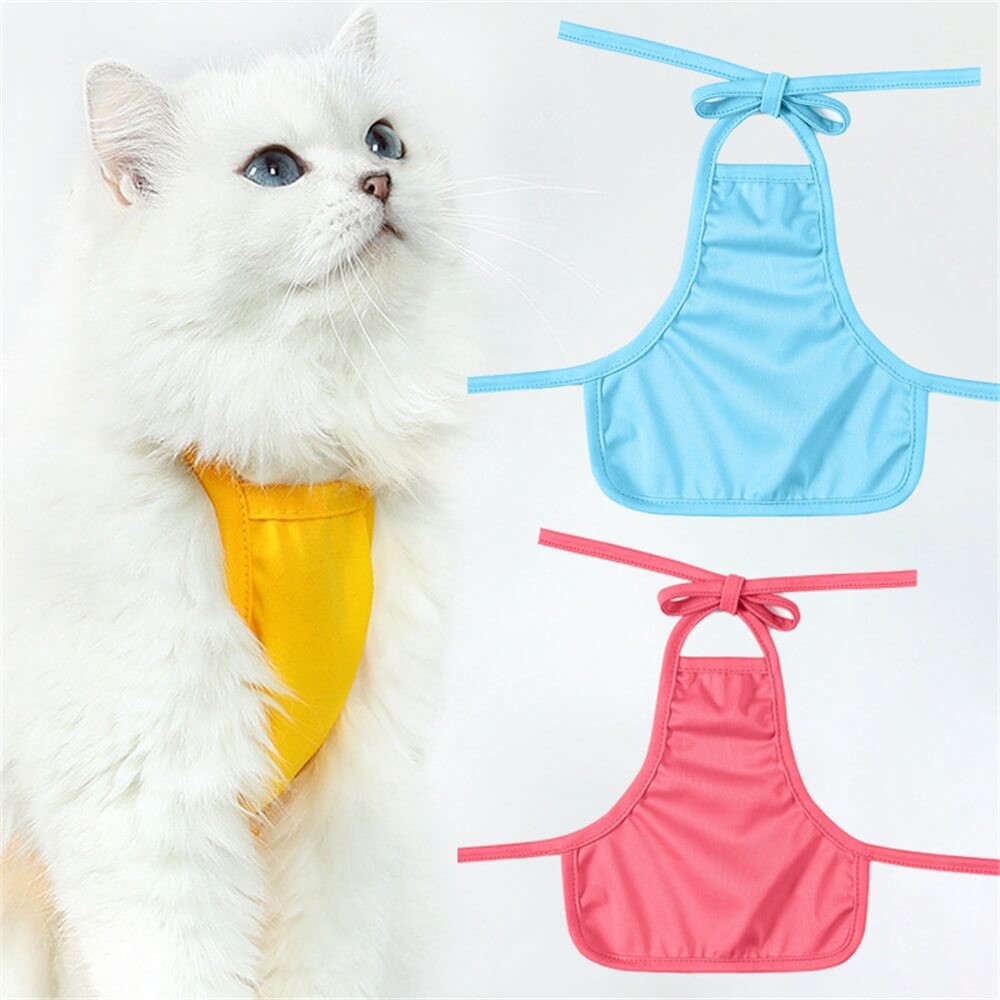 Roupas básicas para animais de estimação com gravata multicolorida