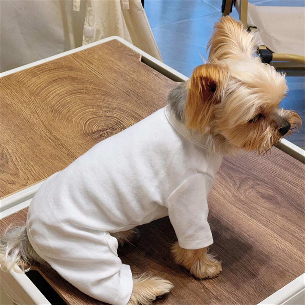 Pijamas aconchegantes para cães - Roupa de dormir macia e aconchegante para animais de estimação