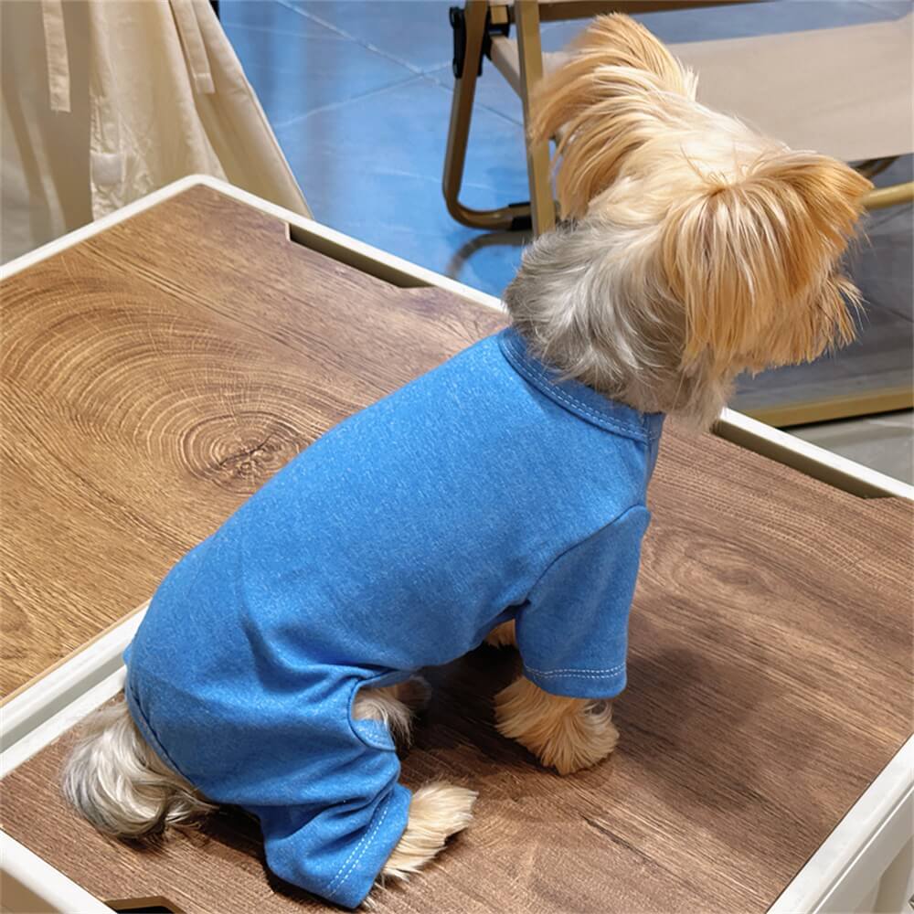 Pijamas aconchegantes para cães - Roupa de dormir macia e aconchegante para animais de estimação