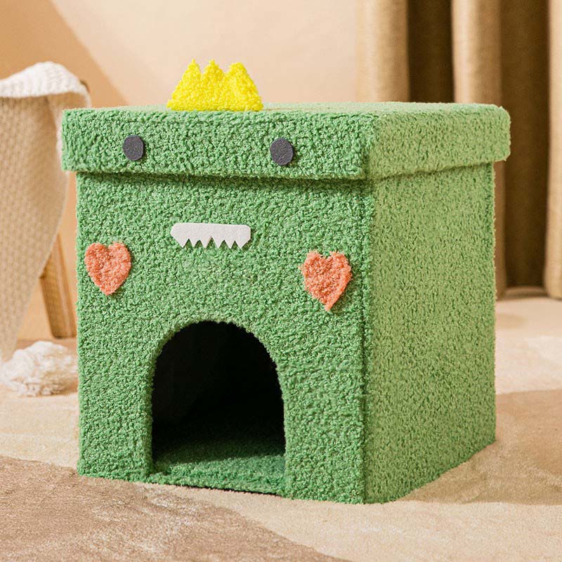 Animal Series Dobrável Soft Cat Cave Bed Cat House