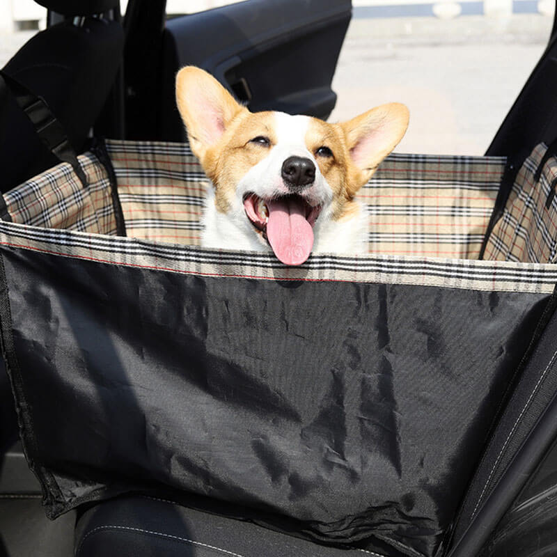 Cobertura Espessa para Assento de Carro Dobrável e Impermeável para Cachorro