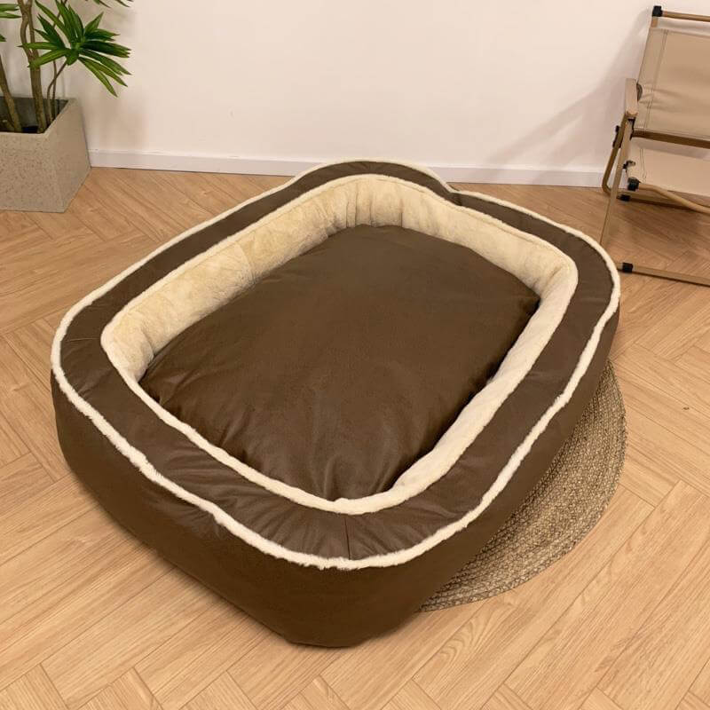 Cama Grande e Quente para um Sono Profundo Cama Ortopédica para Cães