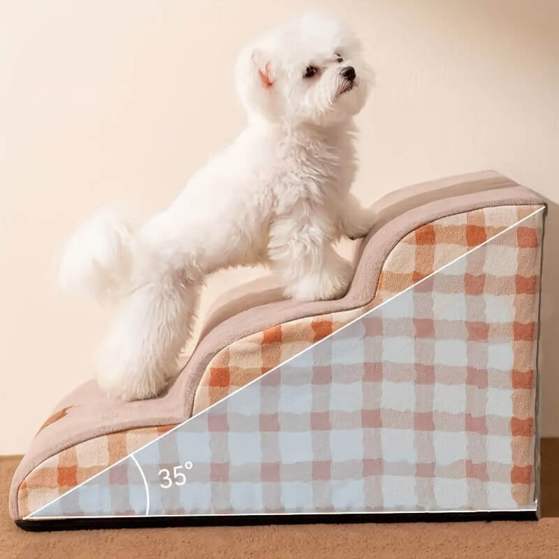 Escada de Escalada para Animais de Estimação com Padrão Simples Escada Móvel para Cães